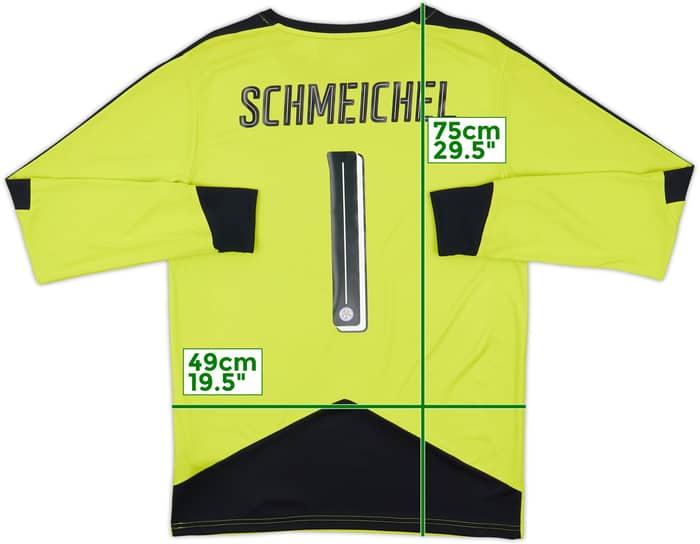 2016-17 Leicester GK Shirt Schmeichel #1 (M)
