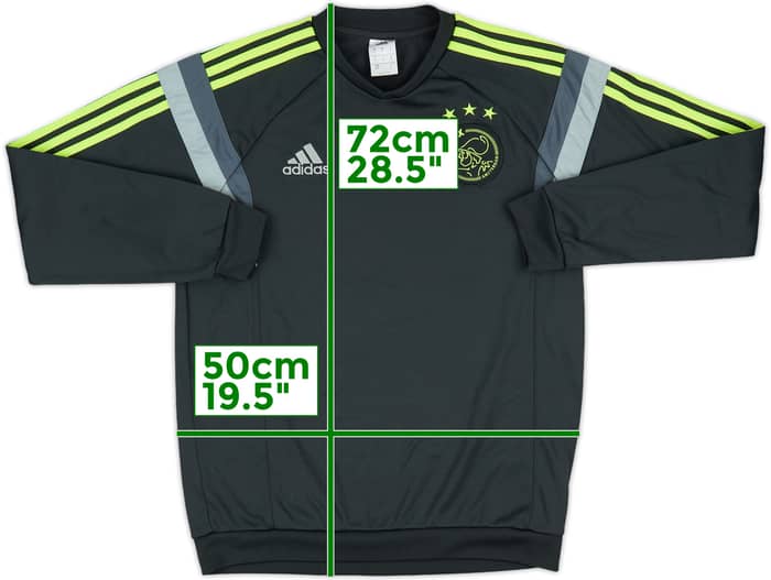 2014-15 Ajax adidas Track Jacket - 8/10 - (M)