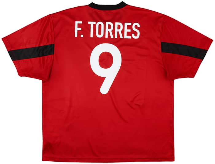 2001-02 Atletico Basic Away Shirt F.Torres #9 - 5/10 - (XL)