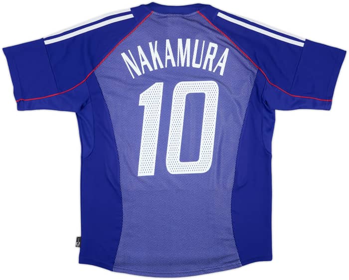 2002-04 Japan Home Shirt Nakamura #10 - 8/10 - (L)