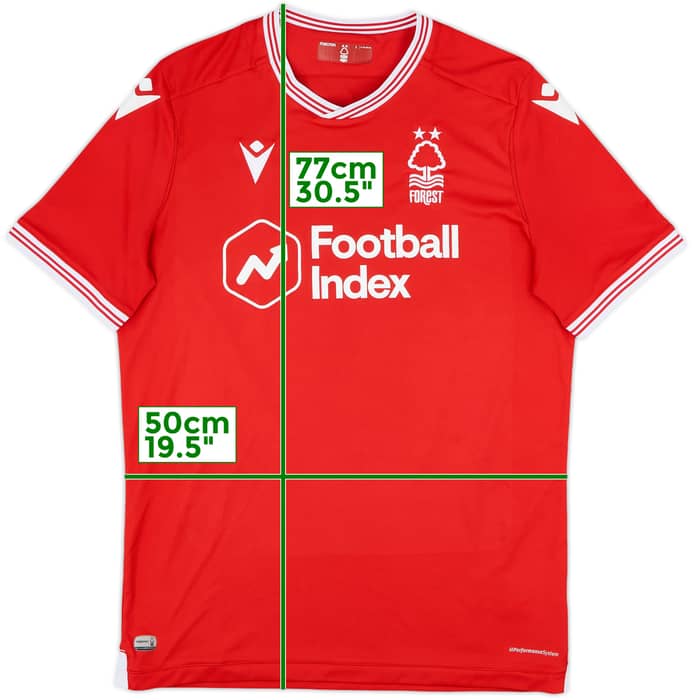 2020-21 Nottingham Forest Home Shirt - 8/10 - (L)