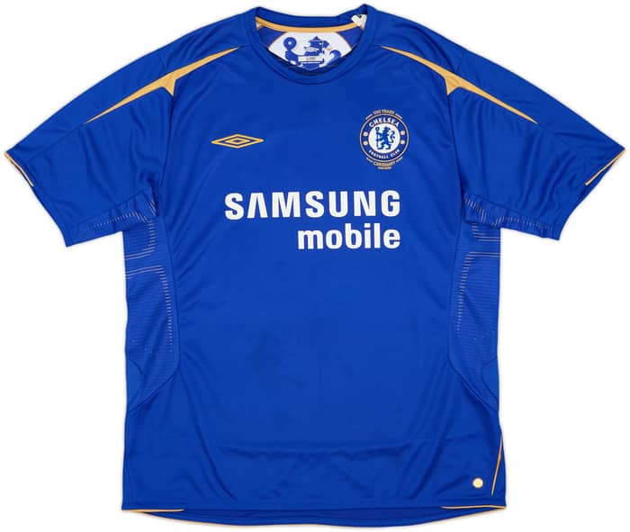 2005-06 Chelsea Centenary Home Shirt Robben #16 - 9/10 - (XL)