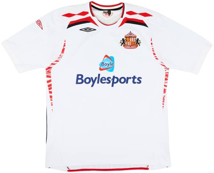 2007-08 Sunderland Away Shirt Yorke #19 - 8/10 - (XL)