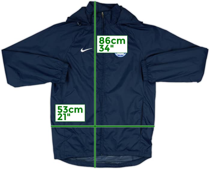 2012-13 Peterborough Nike Hooded Rain Jacket - 10/10 - (S)