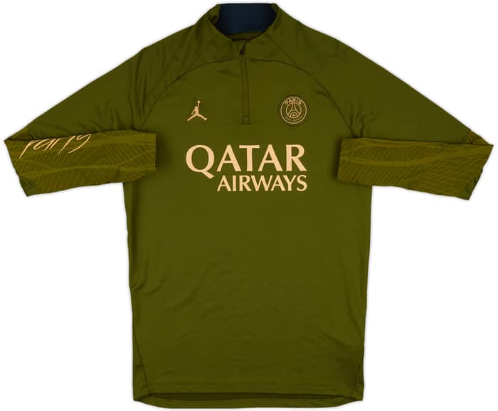 2023-24 Paris Saint-Germain Nike Drill Top - 8/10 - (M)