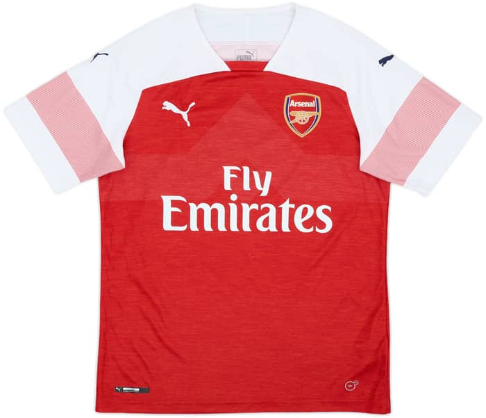 2018-19 Arsenal Home Shirt Saka #87 - 8/10 - (M)