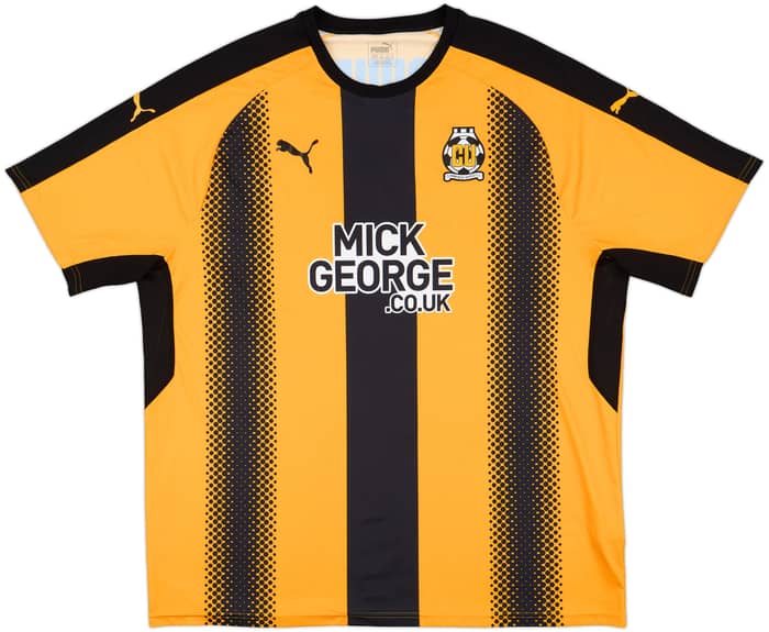 2017-18 Cambridge United Home Shirt - 9/10 - (3XL)
