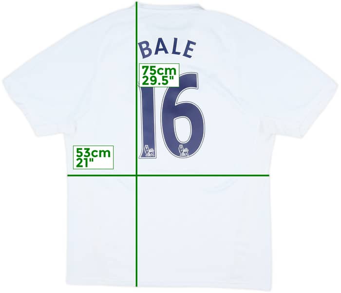 2007-08 Tottenham Home Shirt Bale #16 - 8/10 - (XL)
