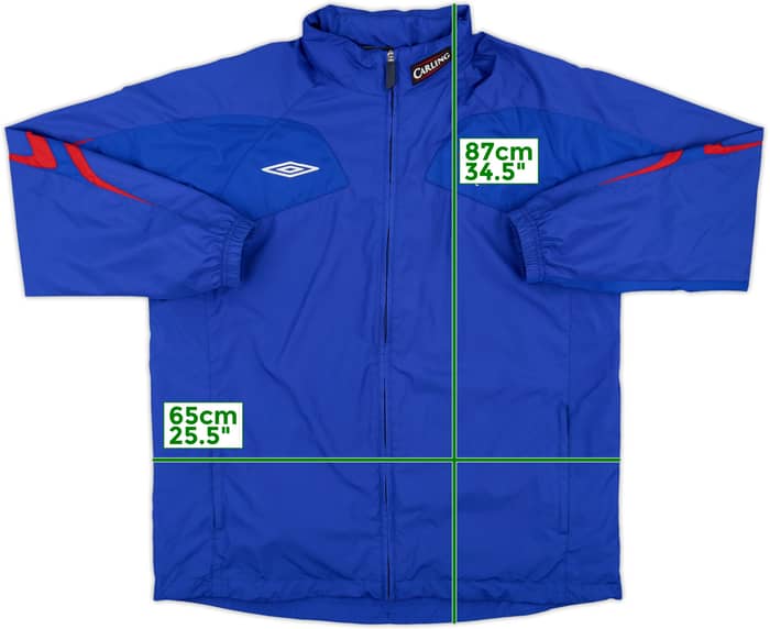2006-07 Rangers Umbro Track Jacket - 8/10 - (XL)
