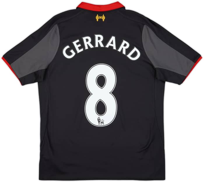 2014-15 Liverpool Third Shirt Gerrard #8 - 10/10 - (L.Boys)