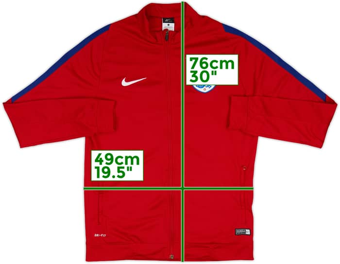 2016-17 England Nike Track Jacket - 8/10 - (L)