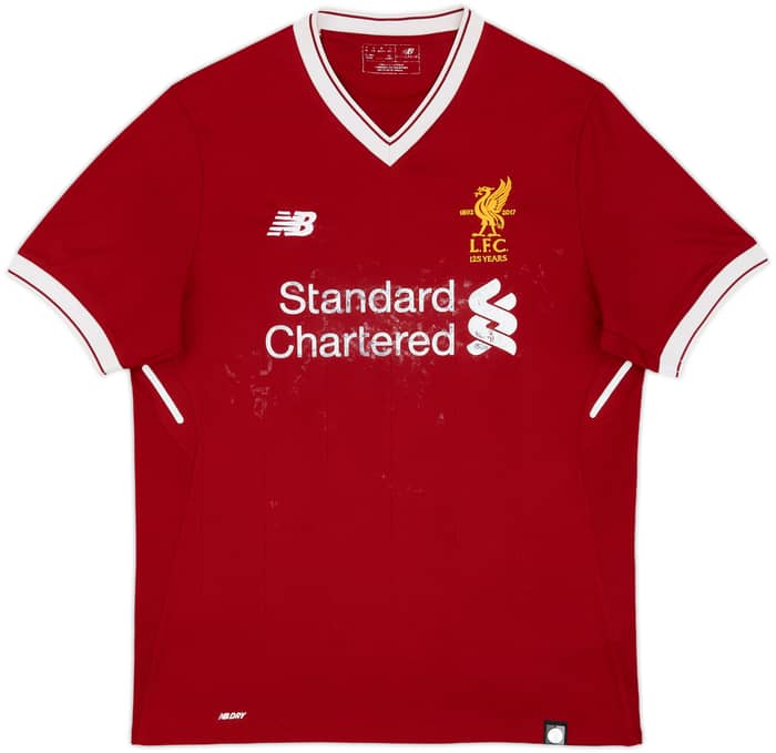 2017-18 Liverpool 125 Years Home Shirt - 4/10 - (M)