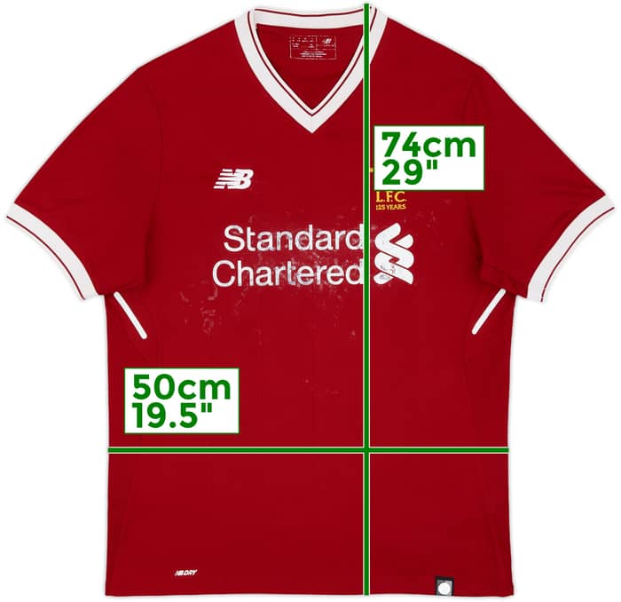2017-18 Liverpool 125 Years Home Shirt - 4/10 - (M)