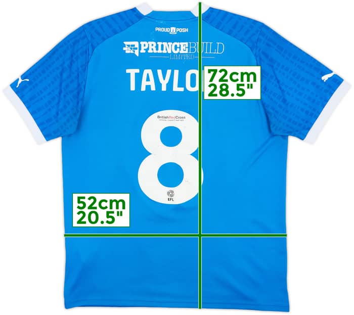 2022-23 Peterborough Home Shirt Taylor #8 - 6/10 - (L)