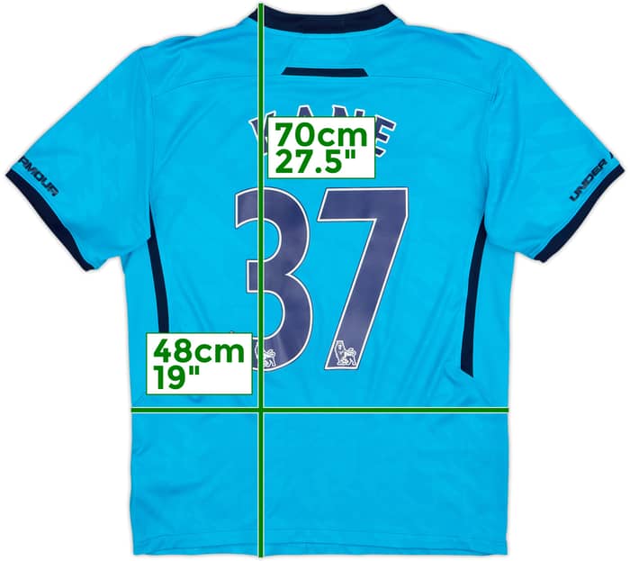2013-14 Tottenham Away Shirt Kane #37 - 7/10 - (S)
