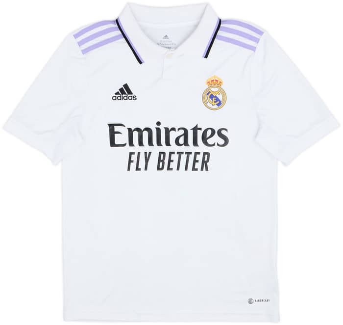 2022-23 Real Madrid Home Shirt Kroos #8 - 9/10 - (L.Boys)
