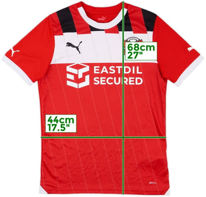 2023-24 Leyton Orient Home Shirt - 8/10 - (S)