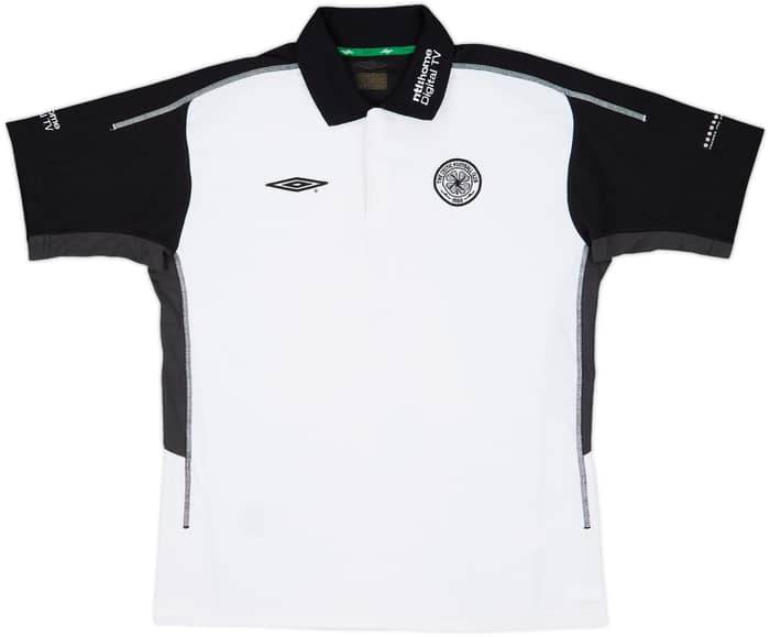 2002-03 Celtic Umbro Polo Shirt - 8/10 - (L)