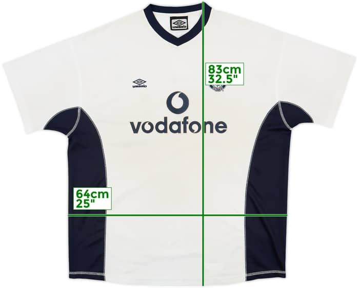 2000-01 Manchester United Umbro Training Shirt - 5/10 - (XXL)