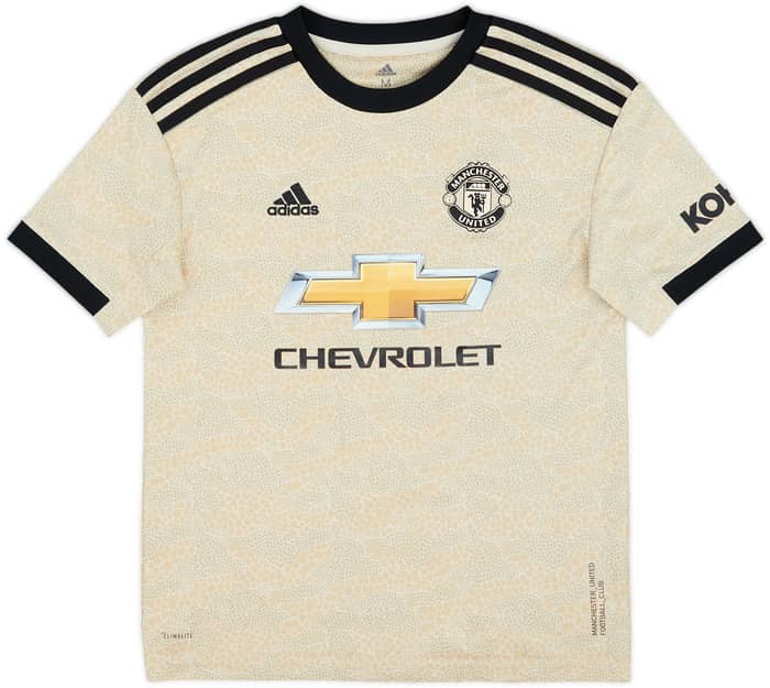 2019-20 Manchester United Away Shirt B.Fernandes #18 - 7/10 - (M.Boys)