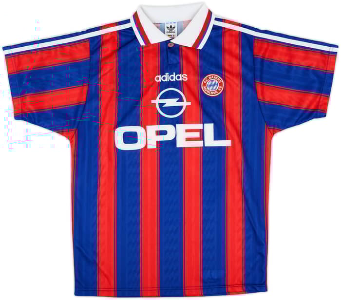 1995-97 Bayern Munich Home Shirt Klinsmann #18 - 9/10 - (S)