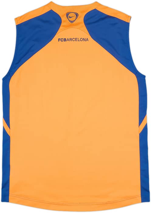 2007-08 Barcelona Nike Training Vest - 10/10 - (M)