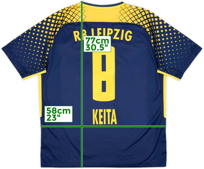 2017-18 RB Leipzig Away Shirt Keita #8 - 8/10 - (XL)