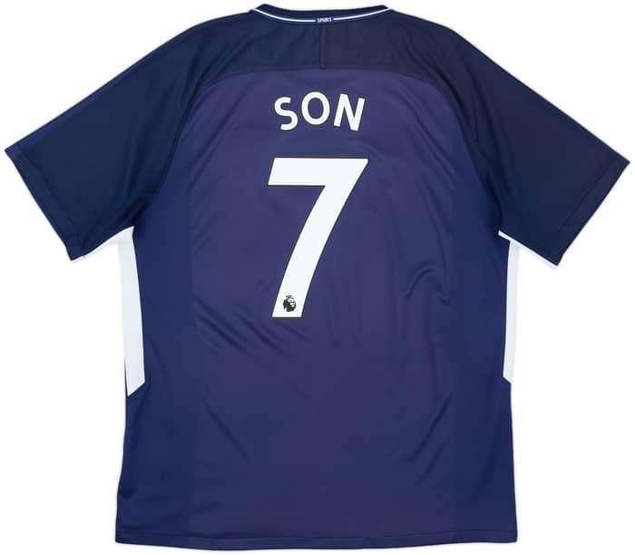 2017-18 Tottenham Away Shirt Son #7 - 9/10 - (XL)