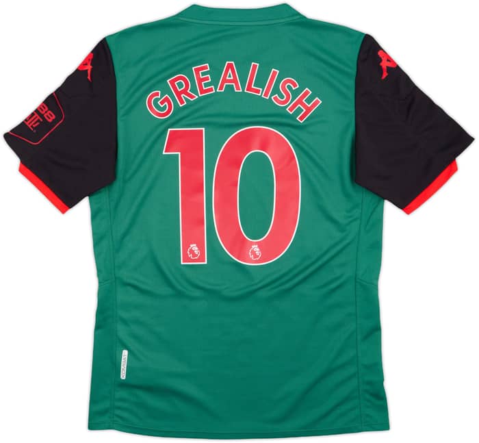 2019-20 Aston Villa Third Shirt Grealish #10 - 9/10 - (M)