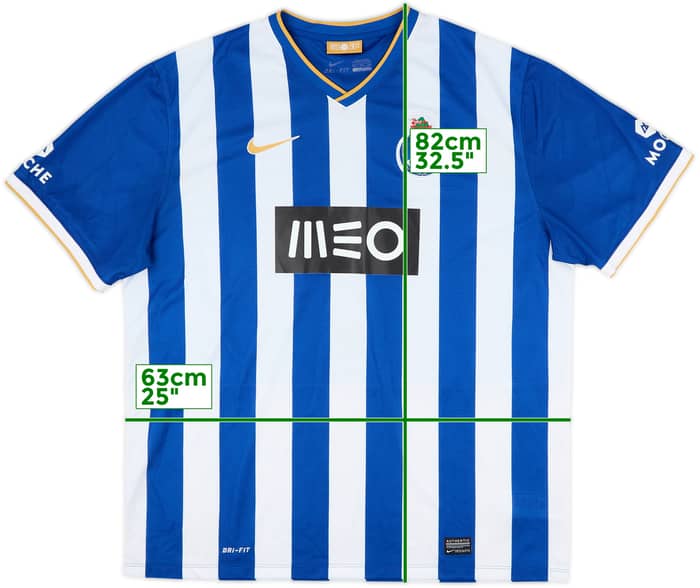 2013-14 Porto Home Shirt - 8/10 - (XXL)