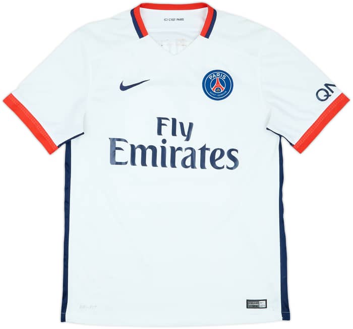 2015-16 Paris Saint-Germain Away Shirt Ibrahimovic #10 - 8/10 - (M)