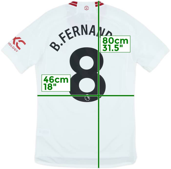 2023-24 Manchester United Third Shirt B.Fernandes #8 (S)