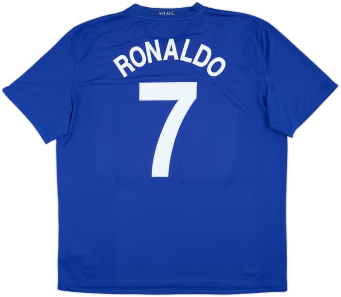 2008-09 Manchester United Third Shirt Ronaldo #7 - 5/10 - (XXL)