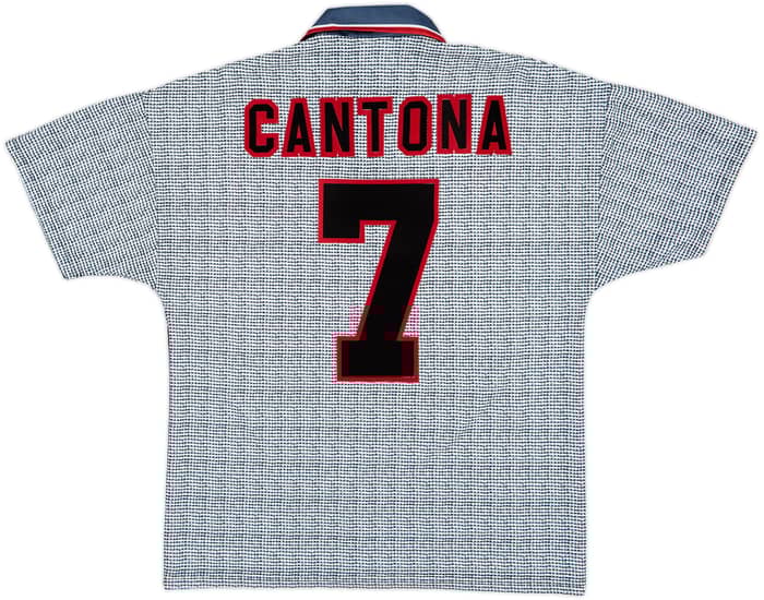 1995-96 Manchester United Away Shirt Cantona #7 - 9/10 - (M)