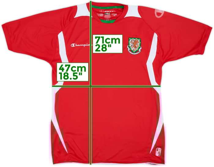 2008-10 Wales Home Shirt - 6/10 - (M)