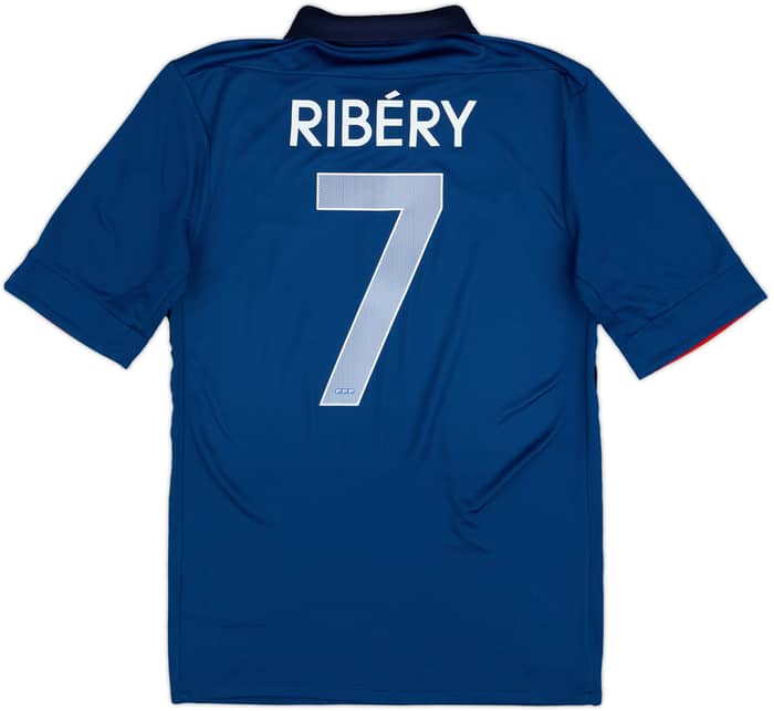 2011-12 France Home Shirt Ribery #7 - 8/10 - (S)