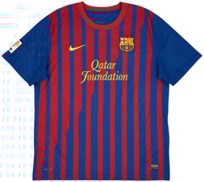 2011-12 Barcelona Home Shirt Messi #10 - 6/10 - (XL)