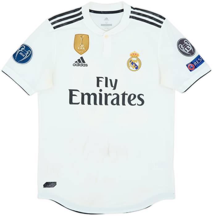 2018-19 Real Madrid Authentic Home Shirt Asensio #20 - 5/10 - (M)