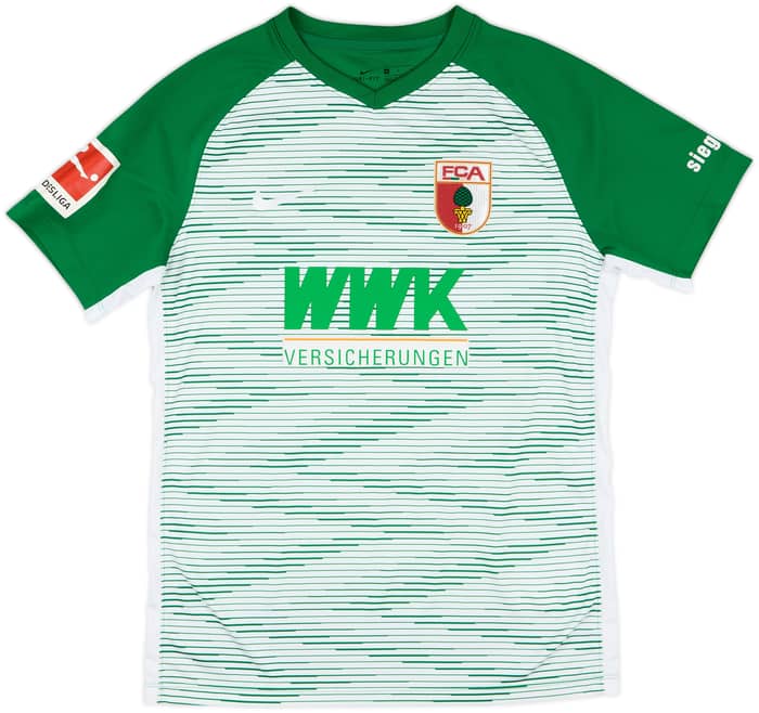 2018-19 Augsburg Away Shirt Finnbogason #27 - 8/10 - (M)