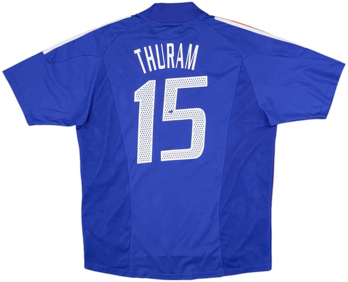 2002-04 France Home Shirt Thuram #15 - 6/10 - (L)