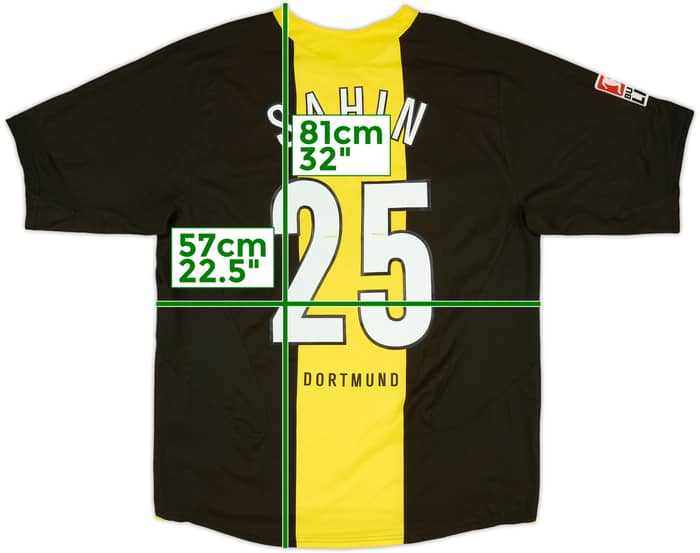 2005-06 Borussia Dortmund Away Shirt Sahin #25 - 6/10 - (L)