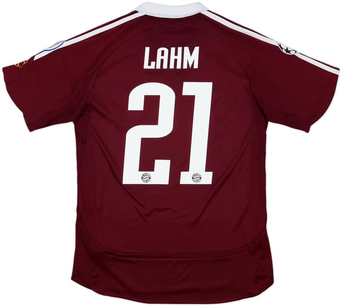 2006-07 Bayern Munich CL Third Shirt Lahm #21 - 6/10 - (S)