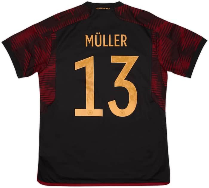 2022-23 Germany Away Shirt Muller #13 (L)