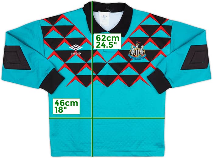 1992-93 Newcastle GK Shirt #1 - 9/10 - (L.Boys)
