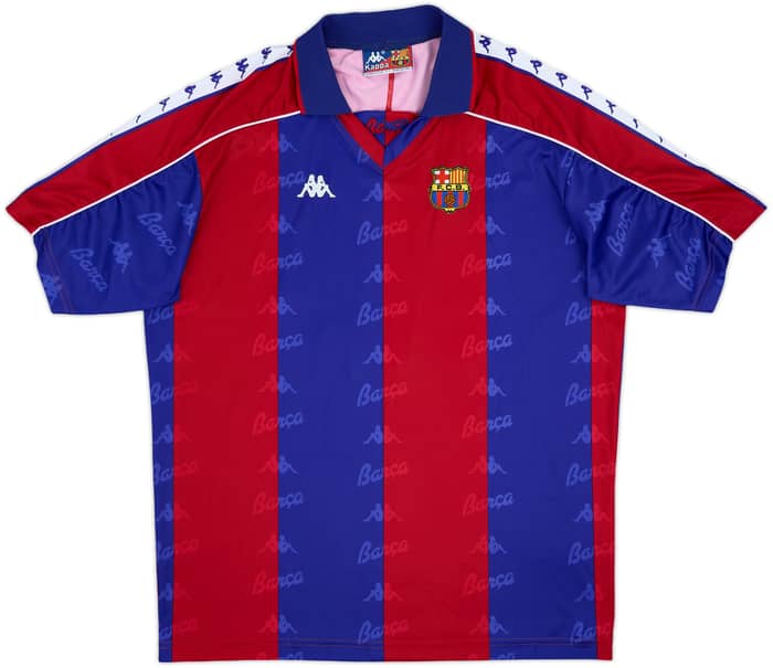 1992-95 Barcelona Home Shirt #10 - 8/10 - (XL)
