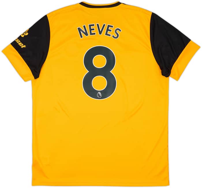 2020-21 Wolves Home Shirt Neves #8 - 10/10 - (XL)