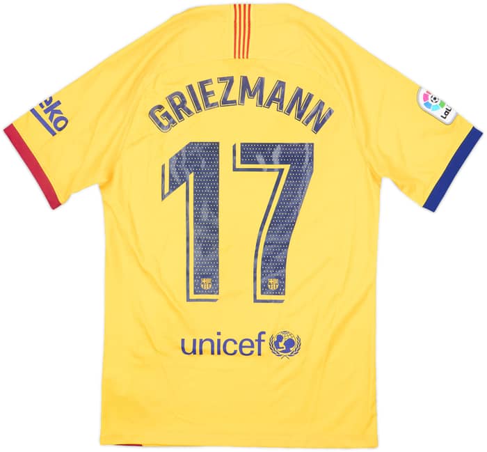 2019-20 Barcelona Away Shirt Griezmann #17 - 8/10 - (S)