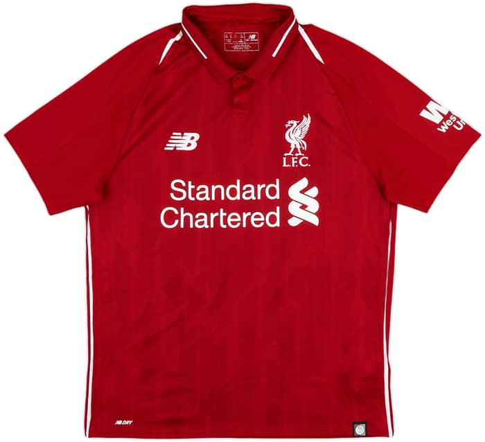 2018-19 Liverpool Home Shirt M.Salah #11 - 9/10 - (S)