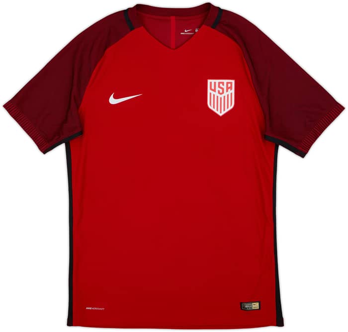 2017-18 USA Authentic Away Shirt - 8/10 - (M)