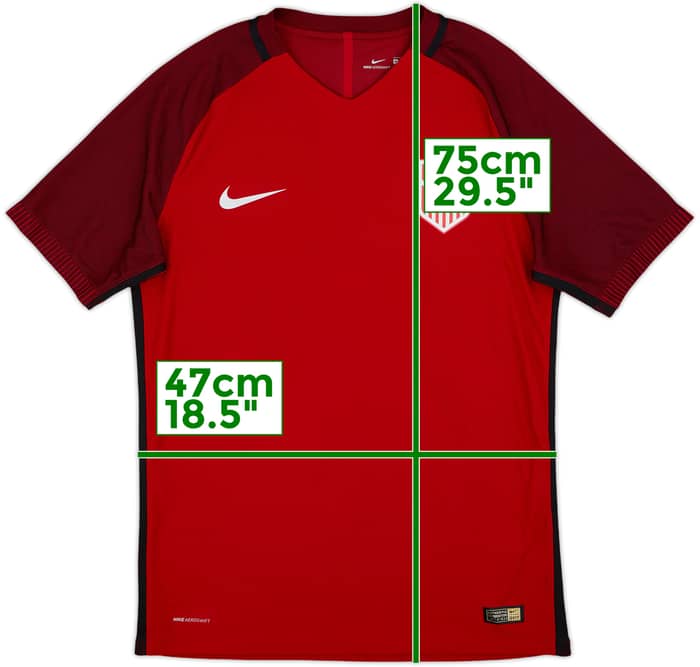 2017-18 USA Authentic Away Shirt - 8/10 - (M)